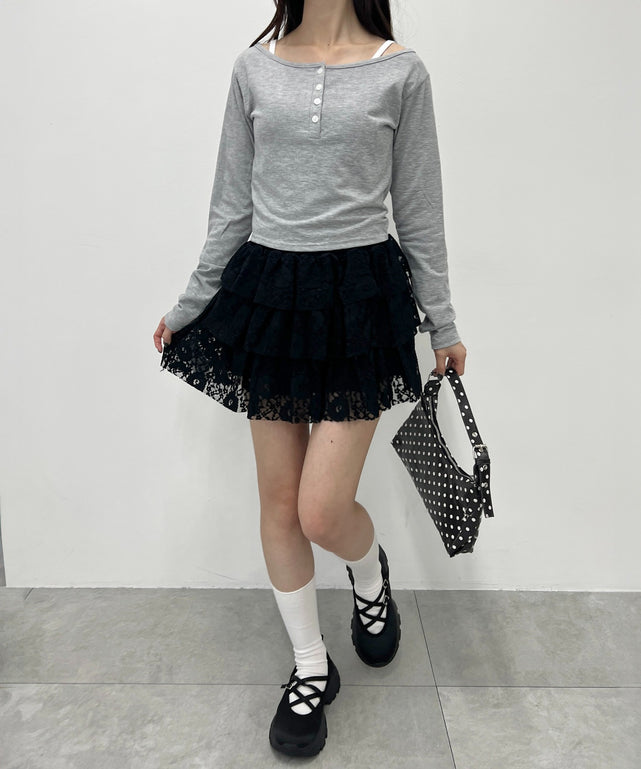 グレー モデル：157㎝ F着用