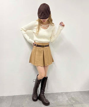 ホワイトアイボリー モデル：160㎝ F着用