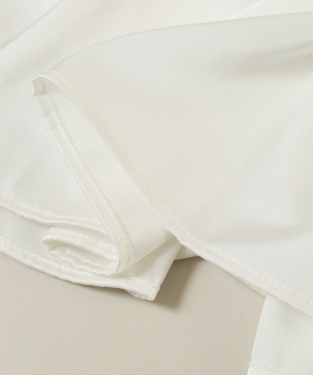 ウエストシャーリングティアードミニスカート