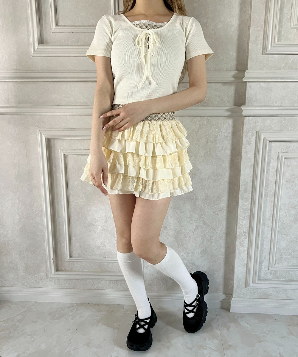 ホワイトアイボリー モデル：160㎝ F着用