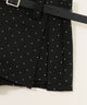 ベルトツキドットスカートパンツ