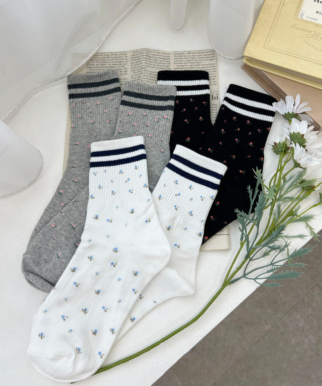 フラワーラインソックス