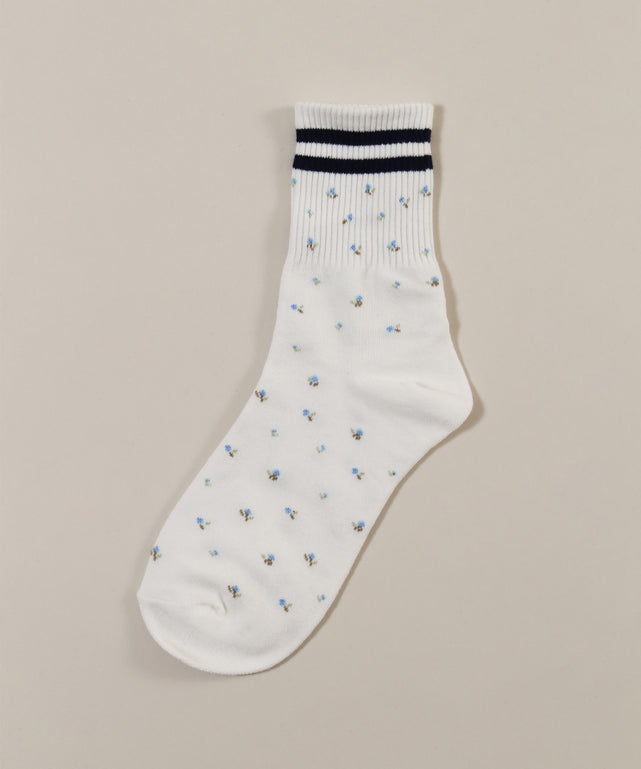 フラワーラインソックス