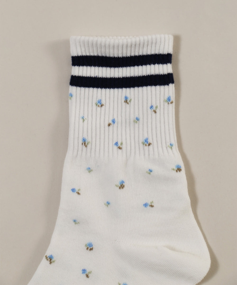 フラワーラインソックス