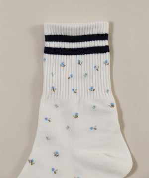 フラワーラインソックス