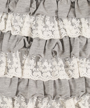 ミニフリルスウェットショートパンツ