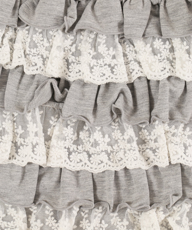 ミニフリルスウェットショートパンツ