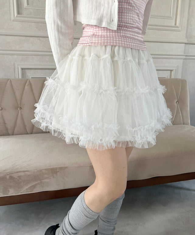 ホワイト モデル：160㎝ F着用