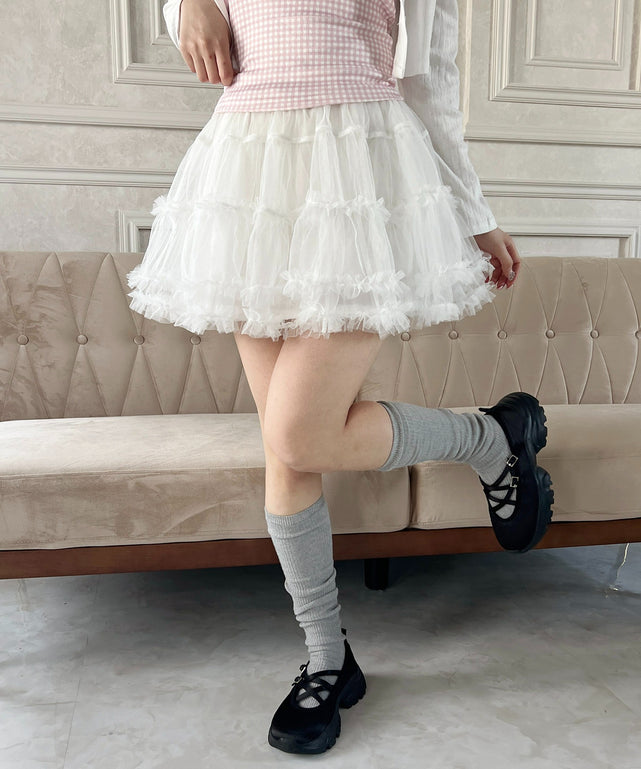 ホワイト モデル：160㎝ F着用