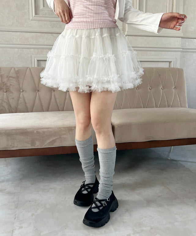 ホワイト モデル：160㎝ F着用