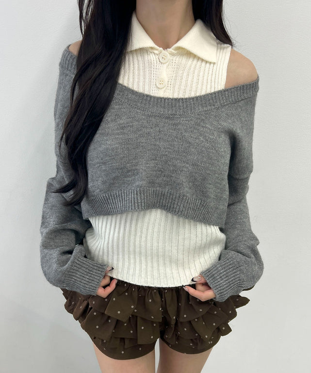 グレー モデル：158㎝ F着用