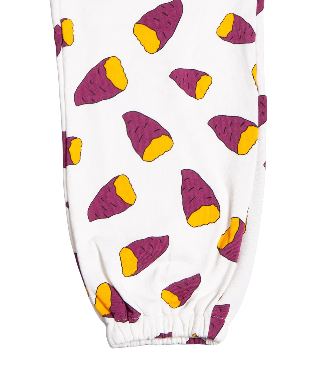 【新サイズ】フード総柄スウェットパンツ