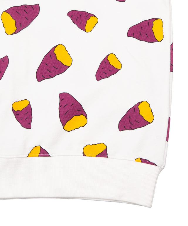 【新サイズ】フード総柄スウェット