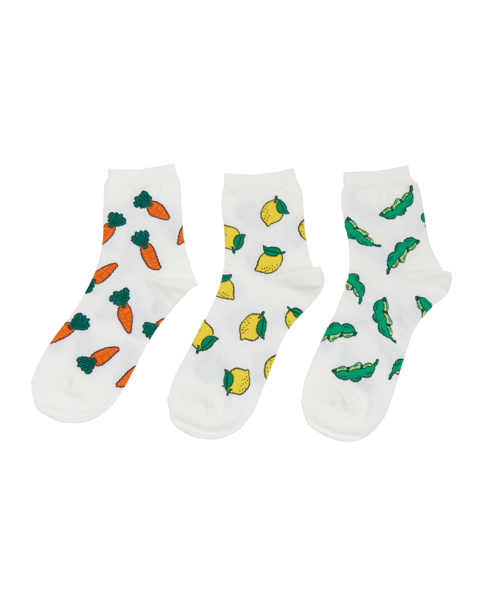 フード総柄ソックス