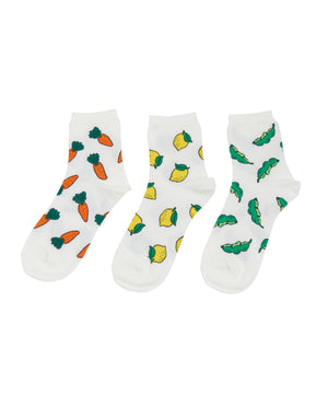 フード総柄ソックス