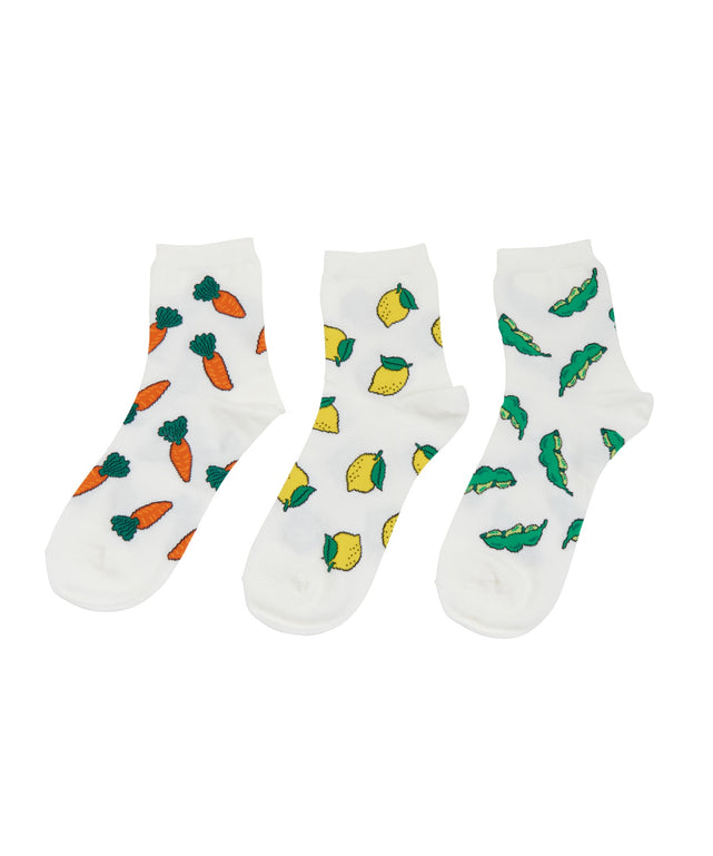 フード総柄ソックス