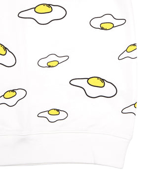 【新サイズ】目玉焼き総柄スウェット