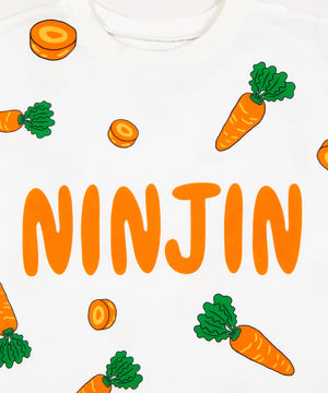 【新サイズ】フード総柄Tシャツ