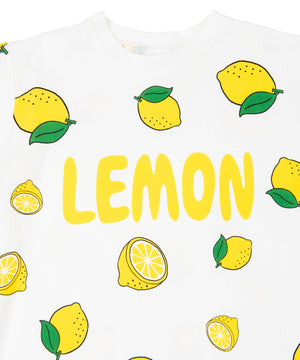 ﾌｰﾄﾞ総柄Tｼｬﾂ