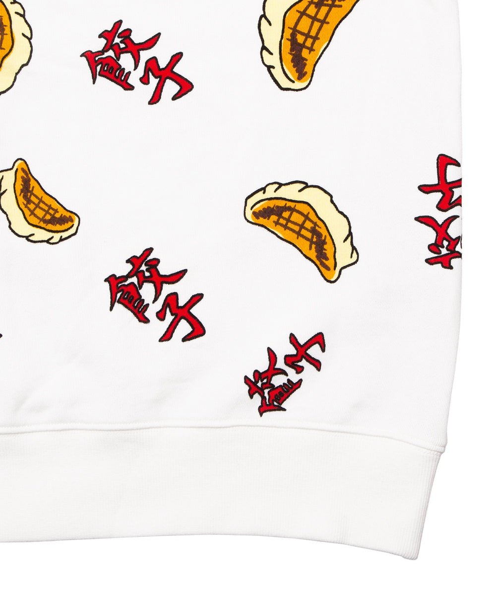 【新サイズ】フード総柄スウェット