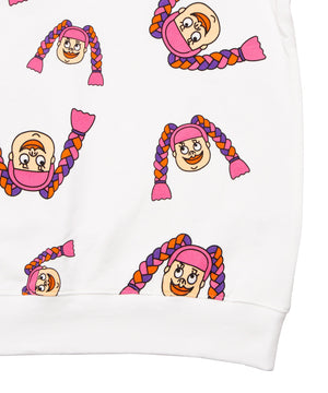 【新サイズ】NAOMIチャン総柄スウェット