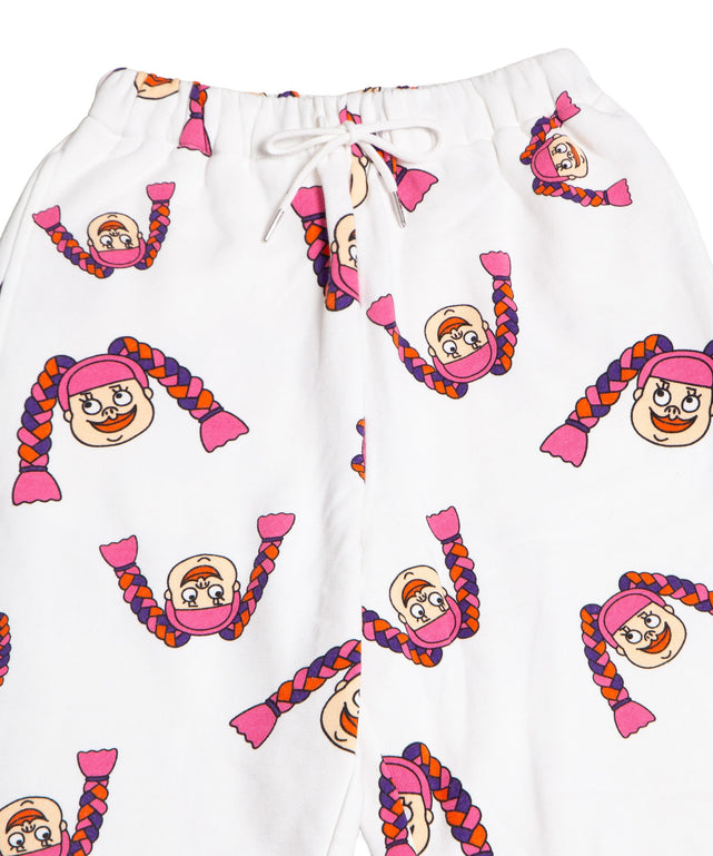 【新サイズ】NAOMIチャン総柄スウェットパンツ