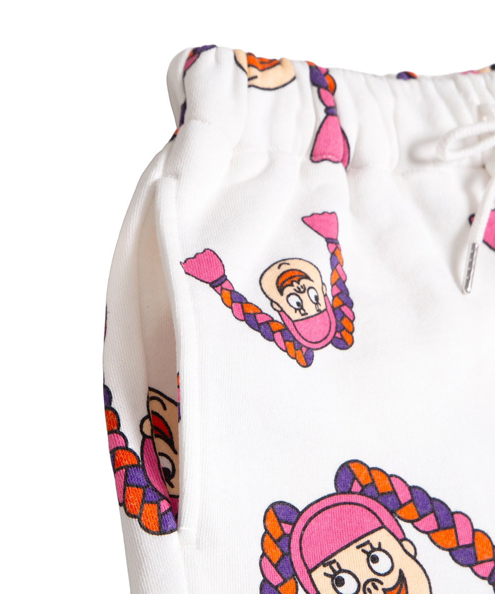 【新サイズ】NAOMIチャン総柄スウェットパンツ