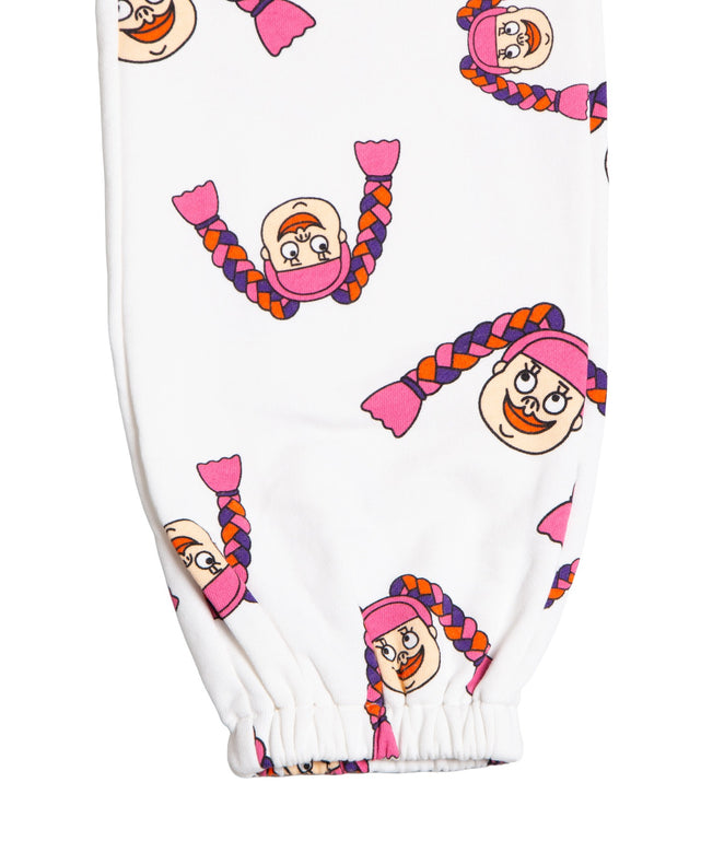 【新サイズ】NAOMIチャン総柄スウェットパンツ