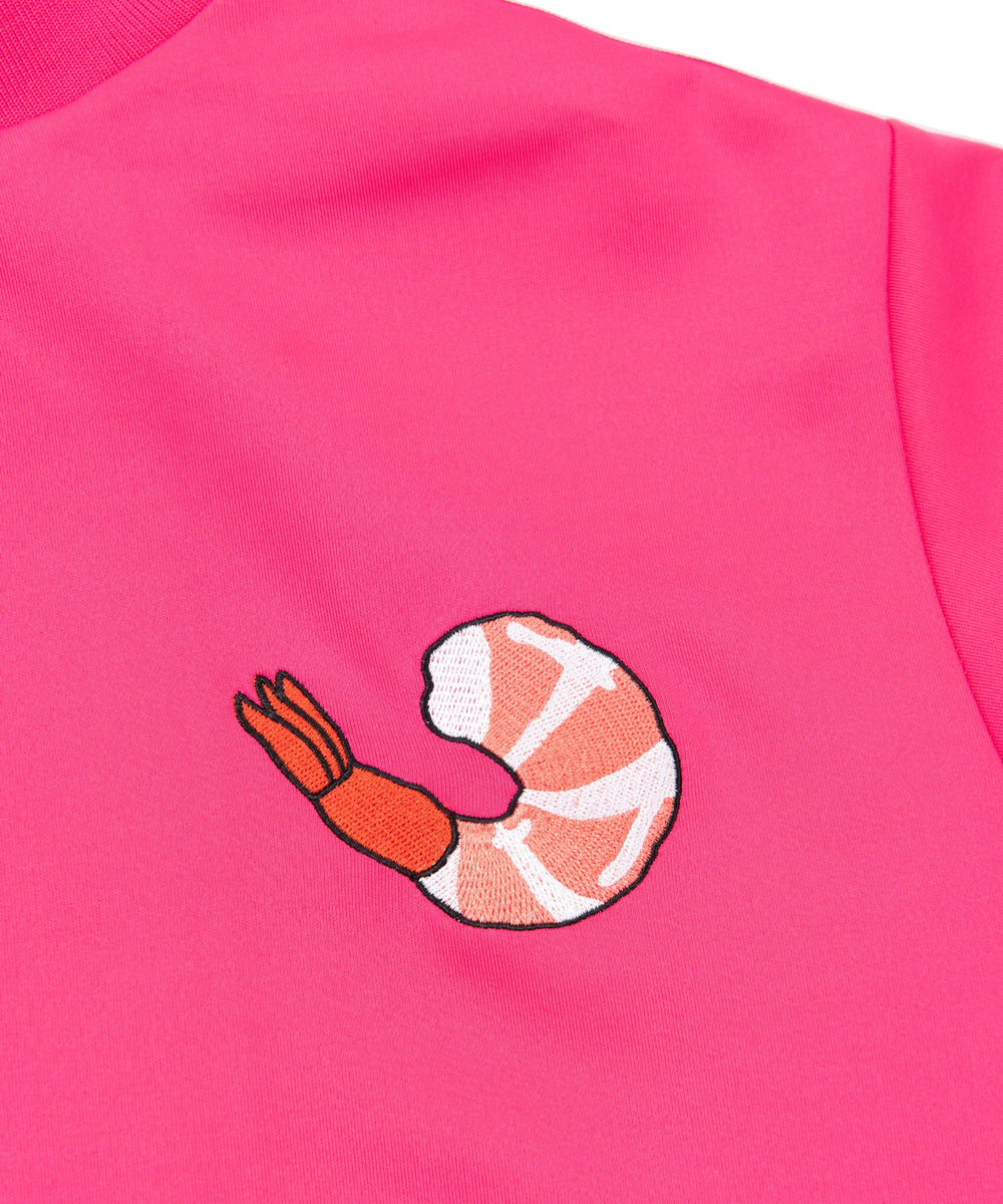 フードジャージトップ