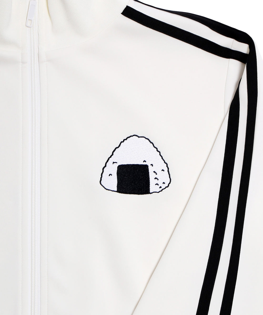 フードジャージトップ