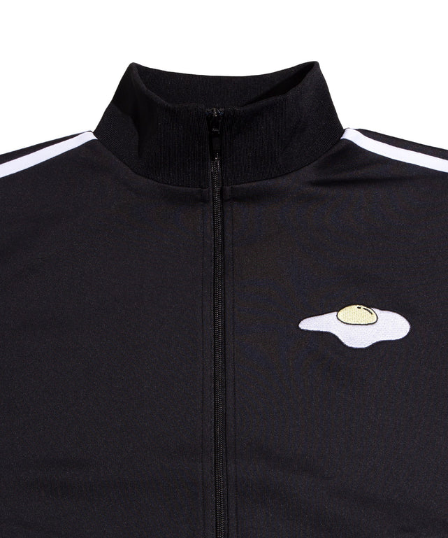 フードジャージトップ