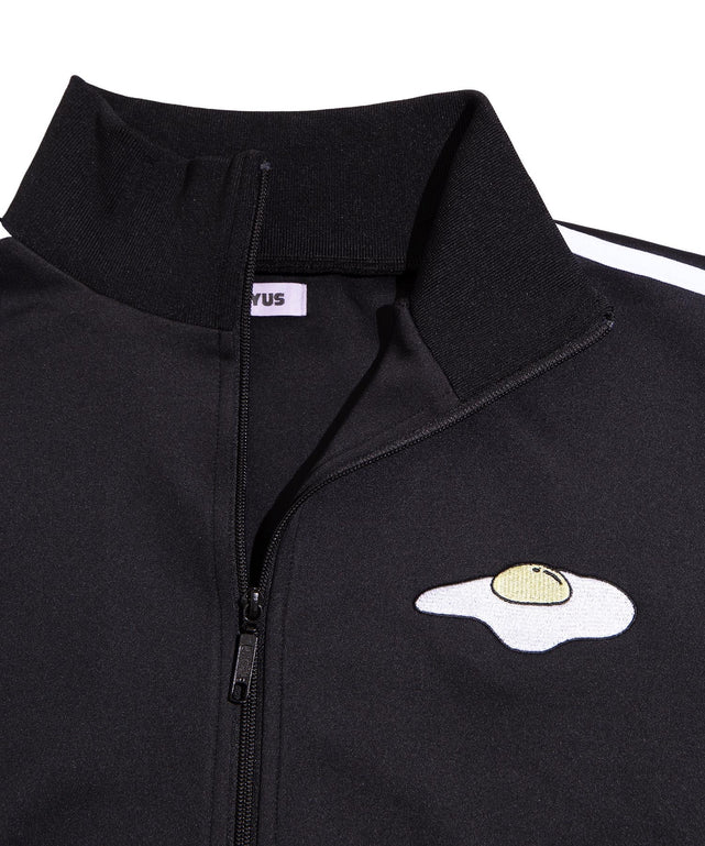 フードジャージトップ