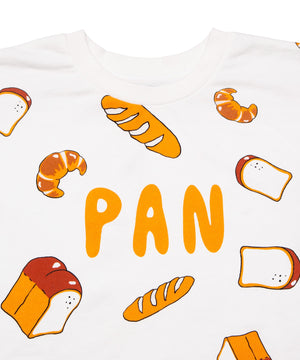 【新サイズ】フード総柄スウェット