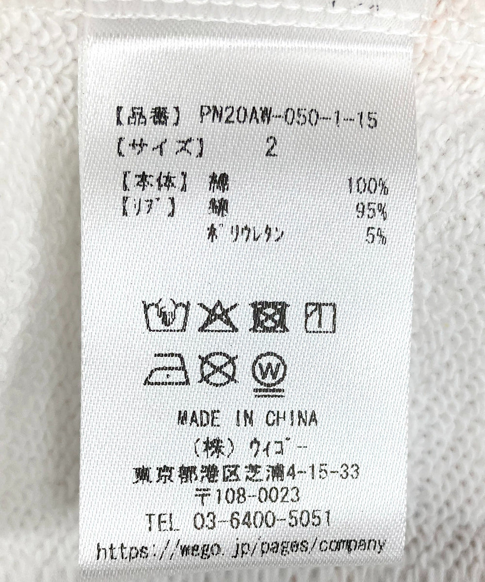 【新サイズ】フード総柄スウェット