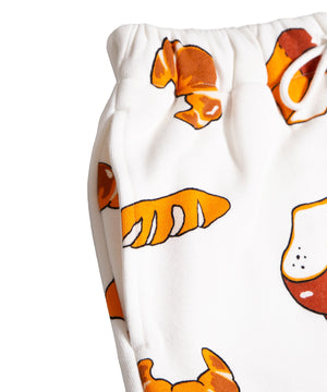 【新サイズ】フード総柄スウェットパンツ