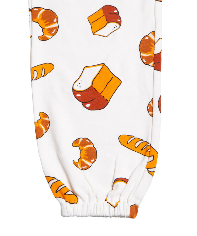 【新サイズ】フード総柄スウェットパンツ