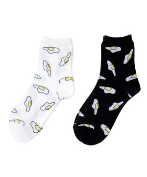 目玉焼き総柄ソックス