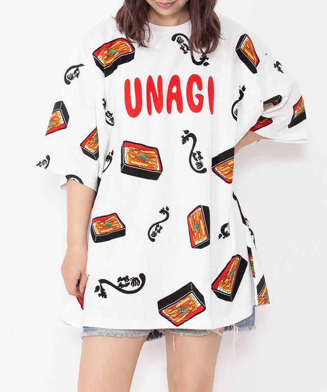 うな 新サイズ】うなぎ総柄Tシャツ – WEGO ONLINE STORE