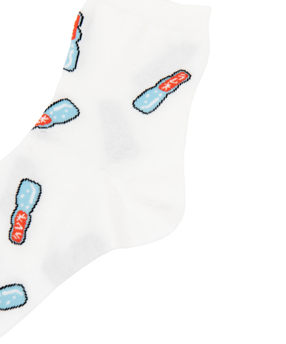 フード総柄ソックス