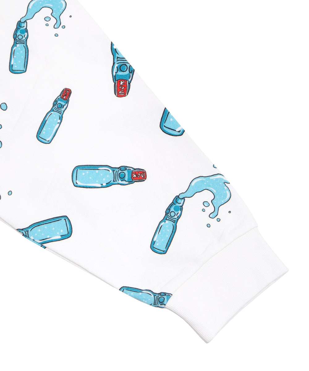 【新サイズ】フード総柄スウェット