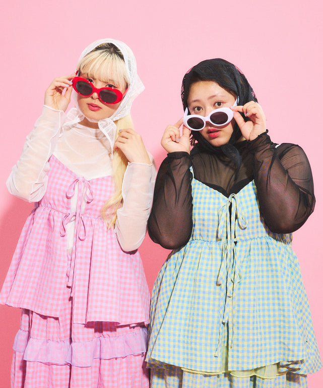 ハイネックシアートップス