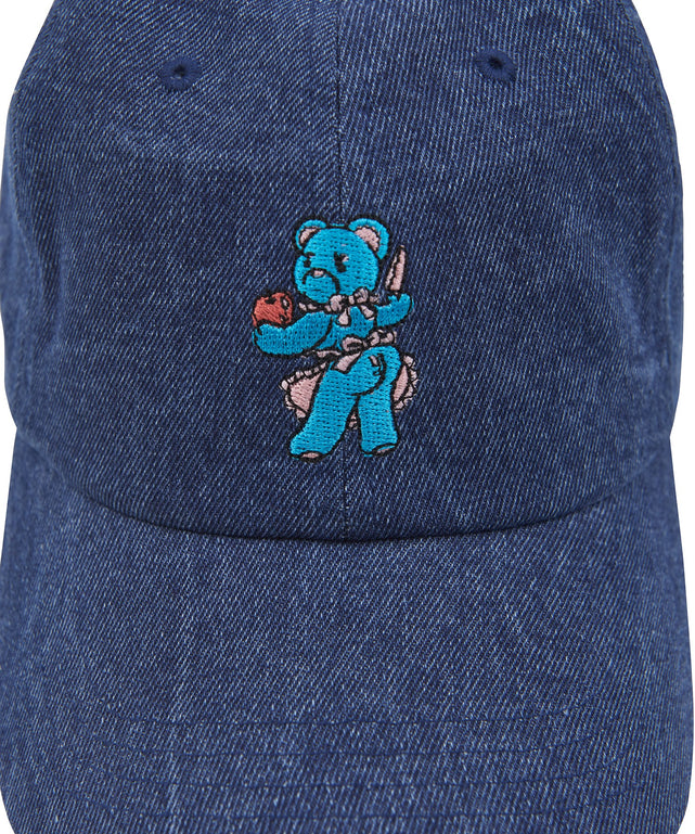 ワンポイントベアデニムキャップ