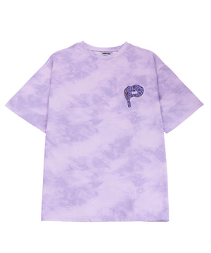 パンサー刺繍タイダイTシャツ