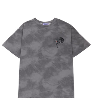 パンサー刺繍タイダイTシャツ