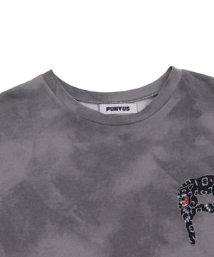 パンサー刺繍タイダイTシャツ