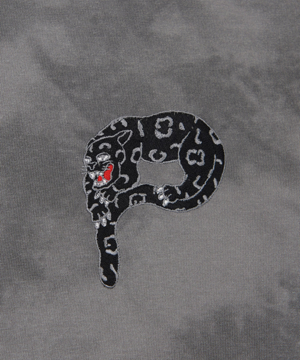 パンサー刺繍タイダイTシャツ