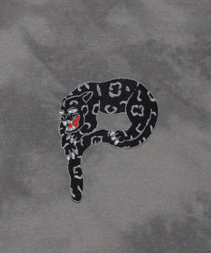 パンサー刺繍タイダイTシャツ