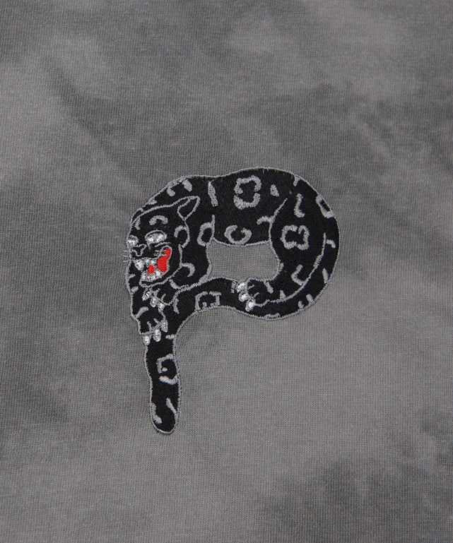 パンサー刺繍タイダイTシャツ