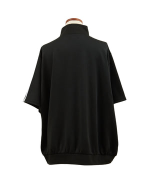 半袖フードジャージトップ