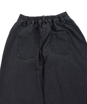 ダメージデニムバギーパンツ